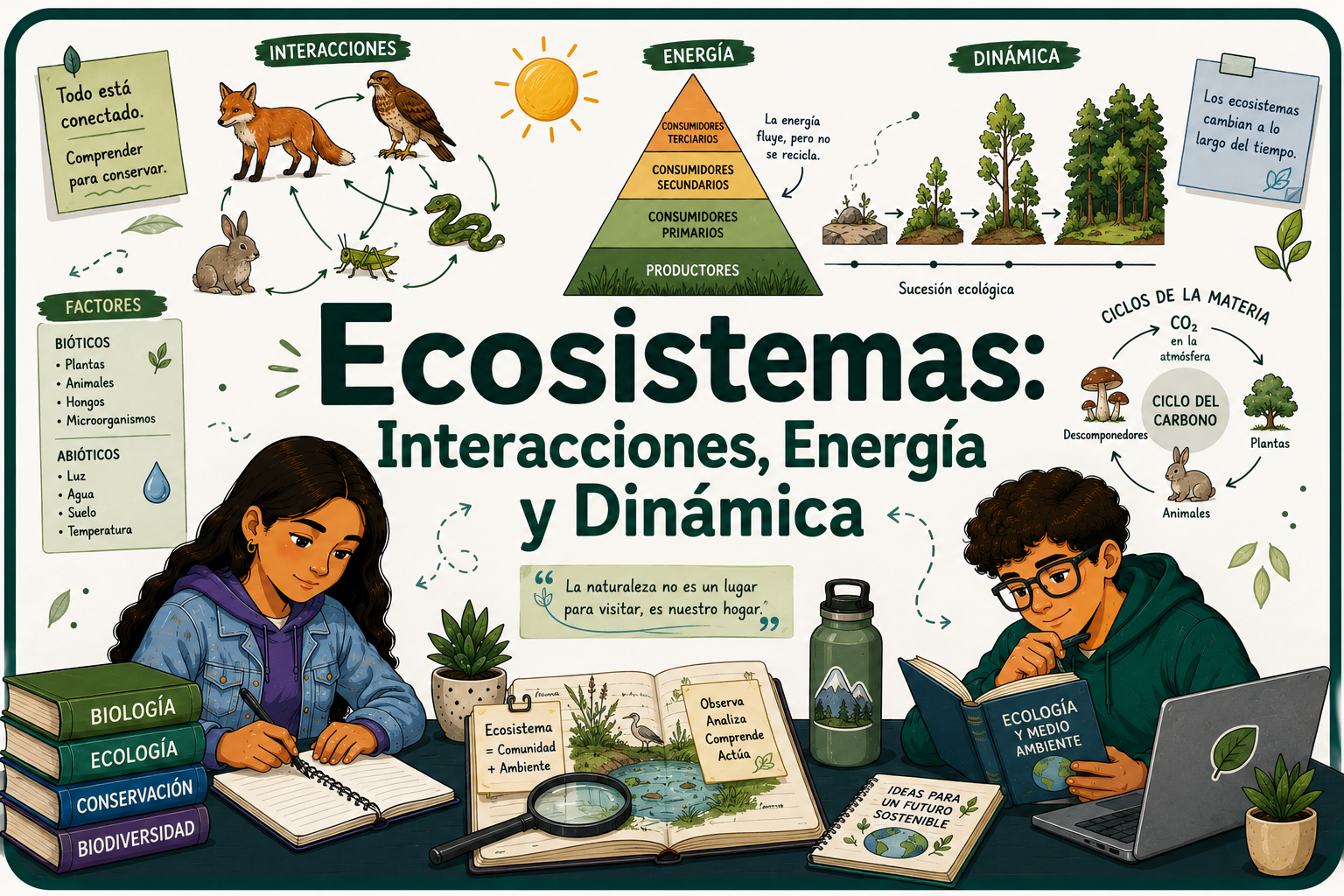 Ecosistemas: Interacciones, Energía y Dinámica