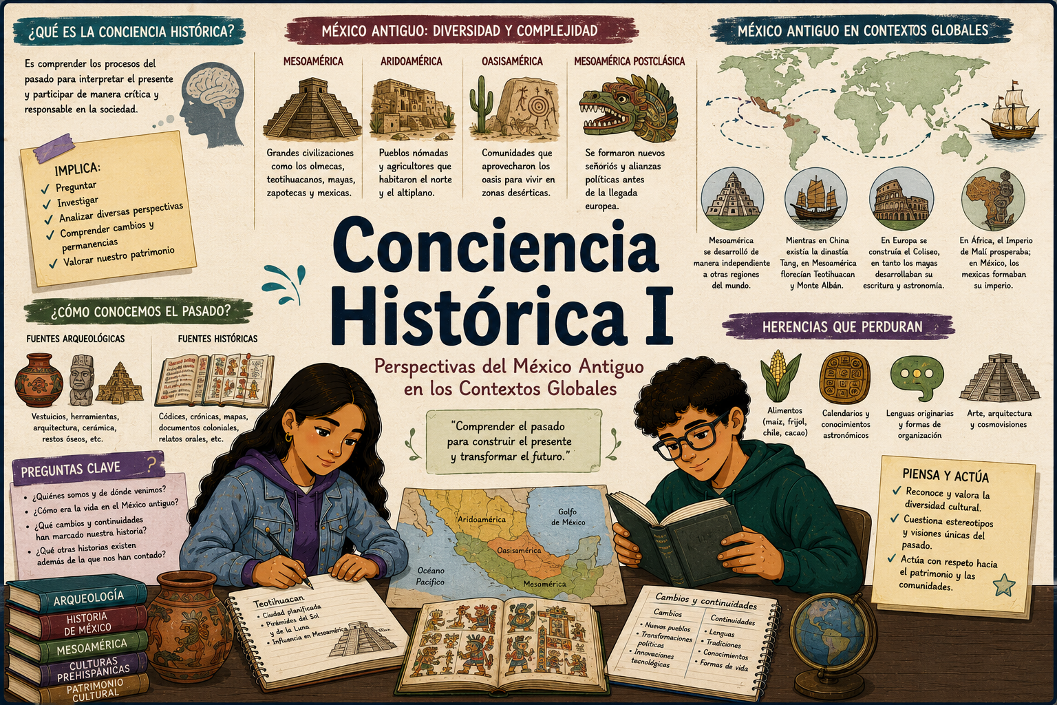 Conciencia Histórica I. Perspectivas del México Antiguo en los Contextos Globales