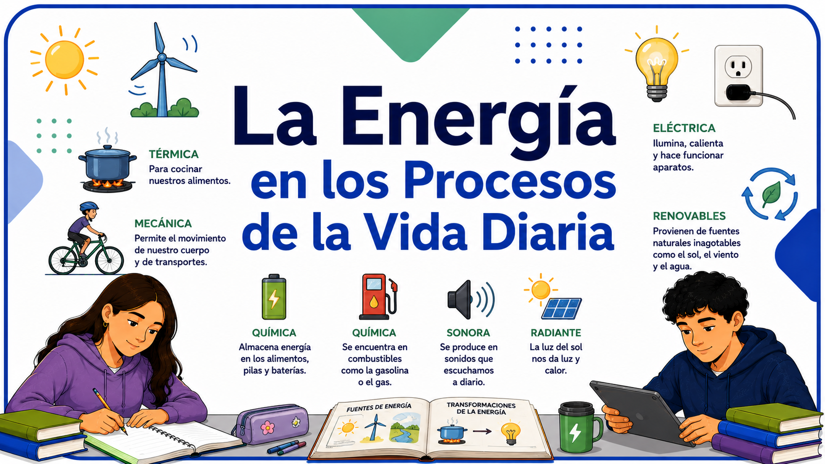 La Energía en los Procesos de la Vida Diaria